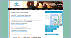 Desktop Screenshot of capwell.nl